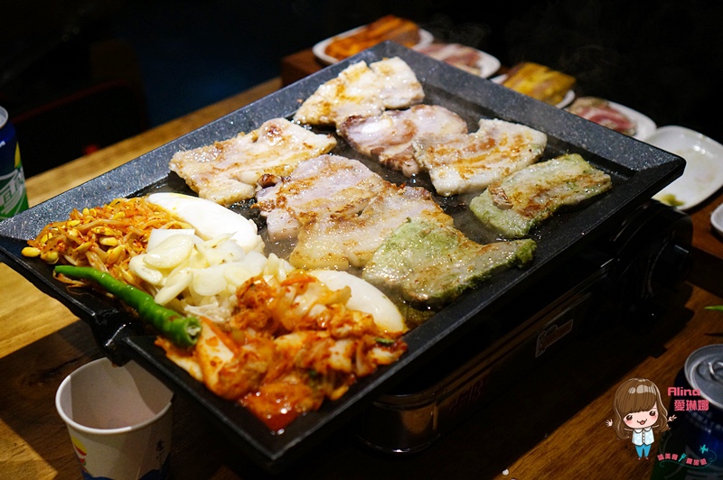 【台北美食】娘子韓食 八色豬五花韓式烤肉、辣味海鮮鍋 @Alina 愛琳娜