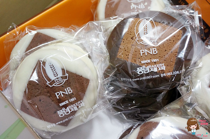【韓國美食】PNB全州豐年製菓 巧克力派，全州必買伴手禮好吃 @Alina 愛琳娜