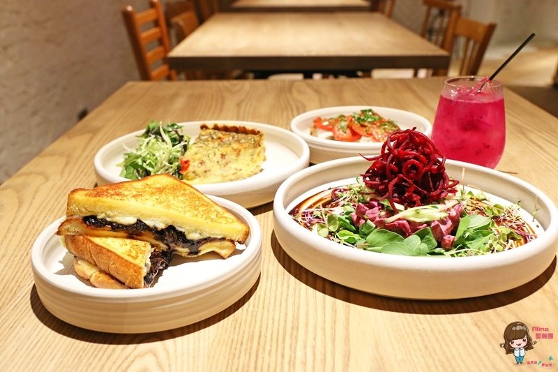 【台北食記】VCE南加州餐飲生活概念店，海洋衝浪風咖啡館餐廳 @Alina 愛琳娜