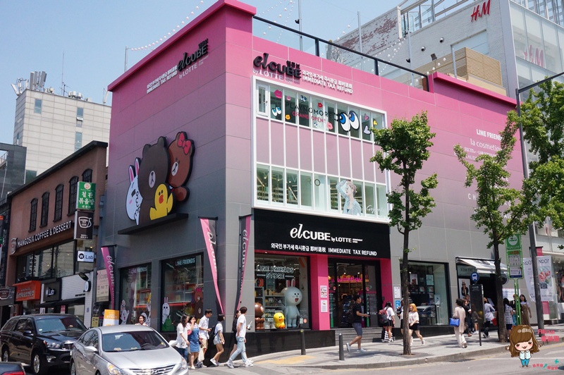 【首爾購物】elCUBE弘大店 樂天韓國美妝小物、流行服飾輕鬆買 @Alina 愛琳娜