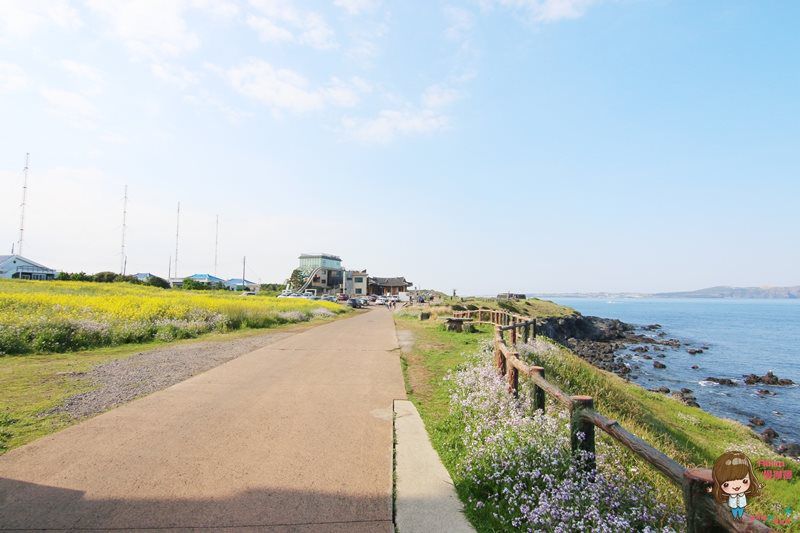 【濟州島咖啡館】AIYA Cafe 西歸浦城山日出峰 黑豬肉日出峰披薩 @Alina 愛琳娜
