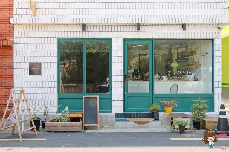 【釜山咖啡館】Ordinary Flower Cafe 好吃的法式吐司 可頌三明治 @Alina 愛琳娜