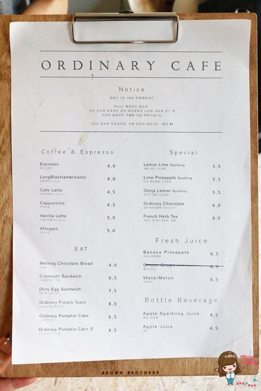 【釜山咖啡館】Ordinary Flower Cafe 好吃的法式吐司 可頌三明治 @Alina 愛琳娜