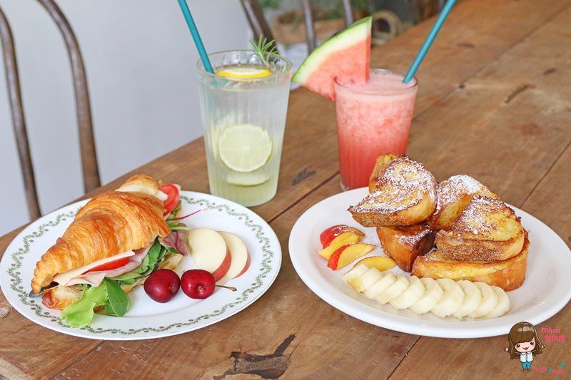 【釜山咖啡館】Ordinary Flower Cafe 好吃的法式吐司 可頌三明治 @Alina 愛琳娜