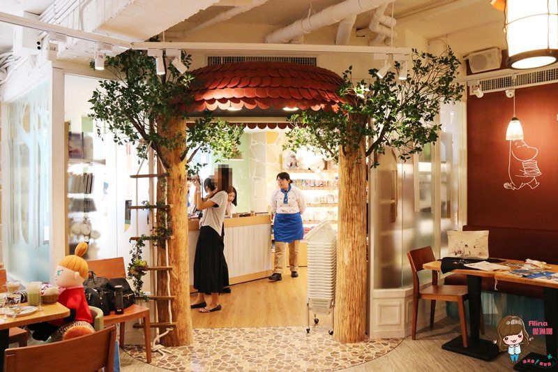 【台北食記】嚕嚕米主題餐廳 Moomin Cafe 超萌超可愛 勾起滿滿回憶的小精靈 @Alina 愛琳娜