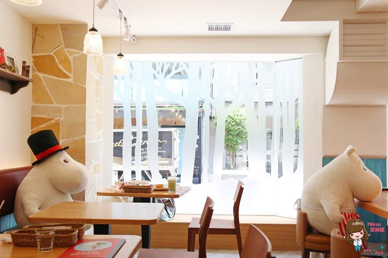 【台北食記】嚕嚕米主題餐廳 Moomin Cafe 超萌超可愛 勾起滿滿回憶的小精靈 @Alina 愛琳娜