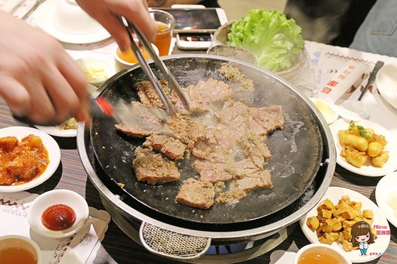 【台北美食】南大門韓國烤肉｜中山站平價好吃的韓式烤肉店 @Alina 愛琳娜