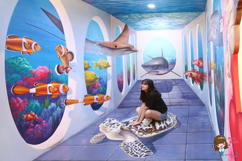 【首爾景點】弘大 Trickeye特麗愛3D美術館 手機AR實境新玩法 @Alina 愛琳娜