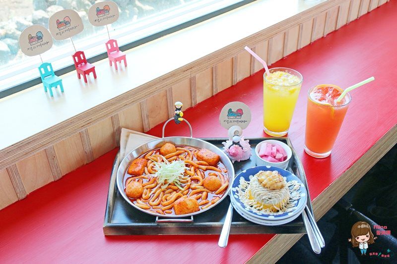 【濟州島美食】 jejubada food 屋頂上的濟州大海 辣炒年糕 鮑魚蓋飯 @Alina 愛琳娜