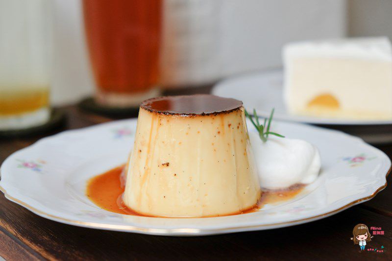 【食記】台北中山 彼儂甜點 Binome Dessert 鄉村風咖啡館 焦糖布丁好吃 @Alina 愛琳娜