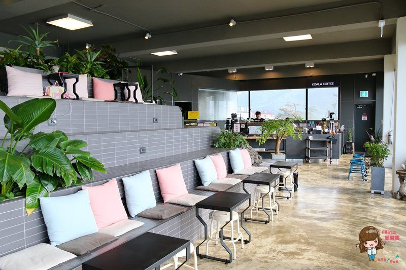 【濟州島咖啡館】涯月 KOALA COFFEE 無尾熊咖啡館 舒服坐看海景 @Alina 愛琳娜
