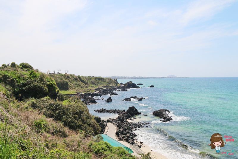 【濟州島咖啡館】涯月 Monsant 몽상드 海景玻璃屋咖啡廳 @Alina 愛琳娜