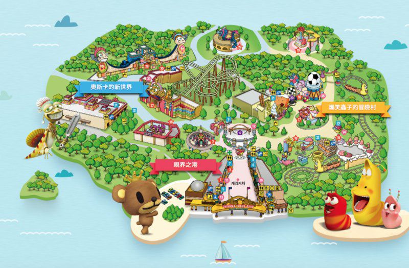 【濟州島景點】濟州神話世界 遊樂園：交通門票優惠，遊樂設施好玩推薦 @Alina 愛琳娜