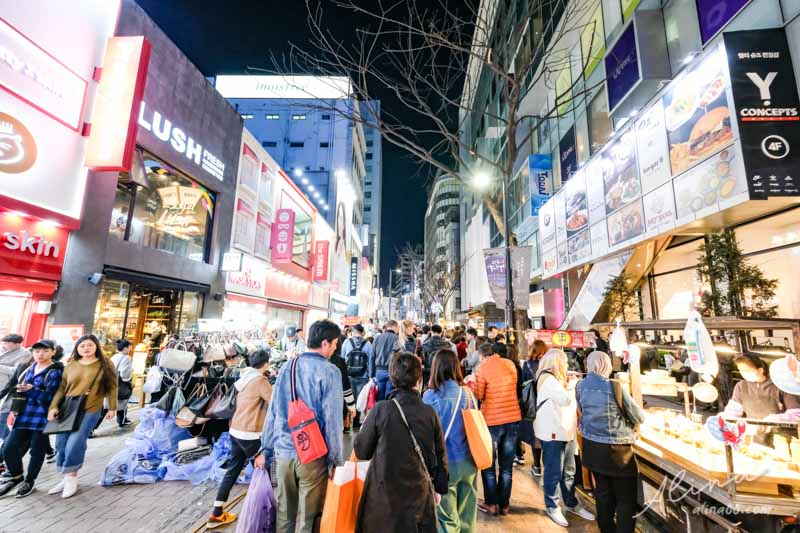 【首爾明洞攻略】明洞 美食購物逛街推薦地圖,必訪景點明洞聖堂 @Alina 愛琳娜