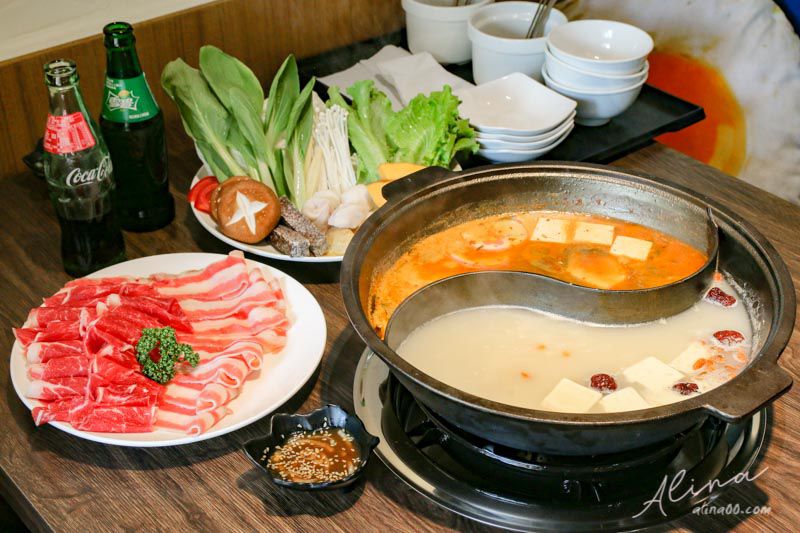 【台北美食】拼拼拌 韓式拌飯.韓式火鍋-都滿韓家雪濃湯香濃好喝 @Alina 愛琳娜