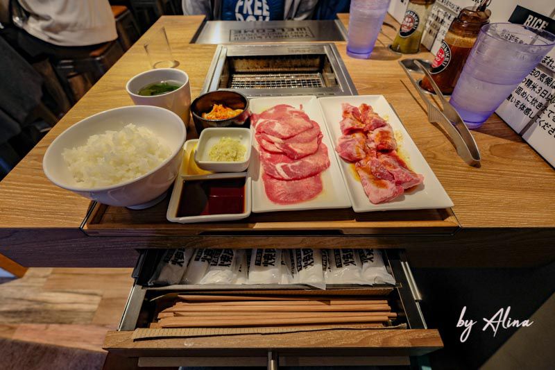 【東京美食】日本 東京一人燒肉店-焼肉ライク邊緣人淚推的平價烤肉! @Alina 愛琳娜