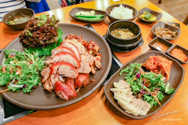 首爾元祖奶奶菜包肉｜合滿怡包肉韓國豬腳，弘大明洞都吃得到 @Alina 愛琳娜