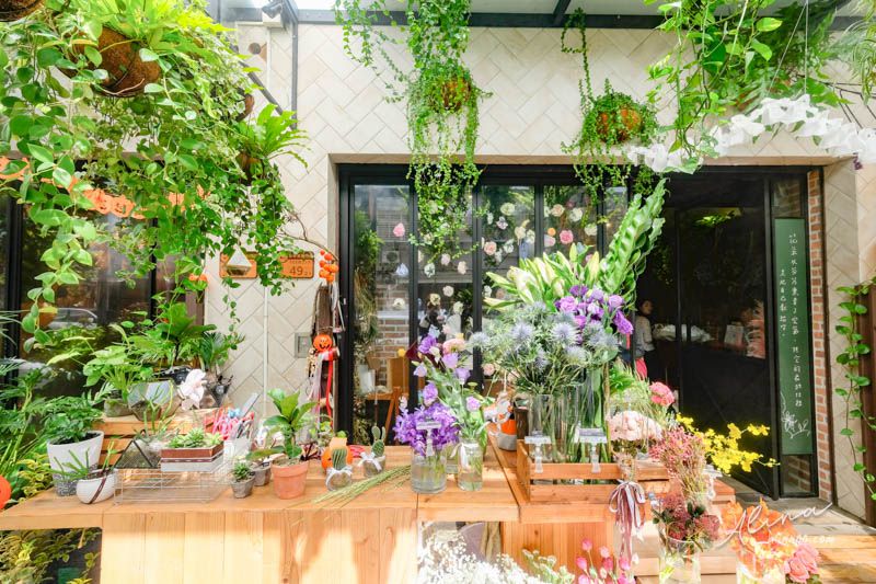 【台北咖啡館】福卉 FUJI FLOWER CAFE 氣質花草咖啡 @Alina 愛琳娜