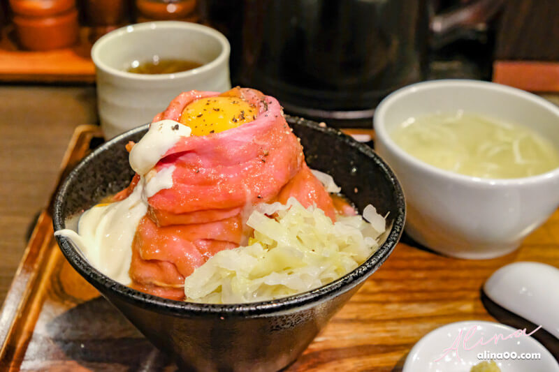 【東京美食】大野牛肉丼 Roast Beef Ohno,黑毛和牛蓋飯大滿足 @Alina 愛琳娜