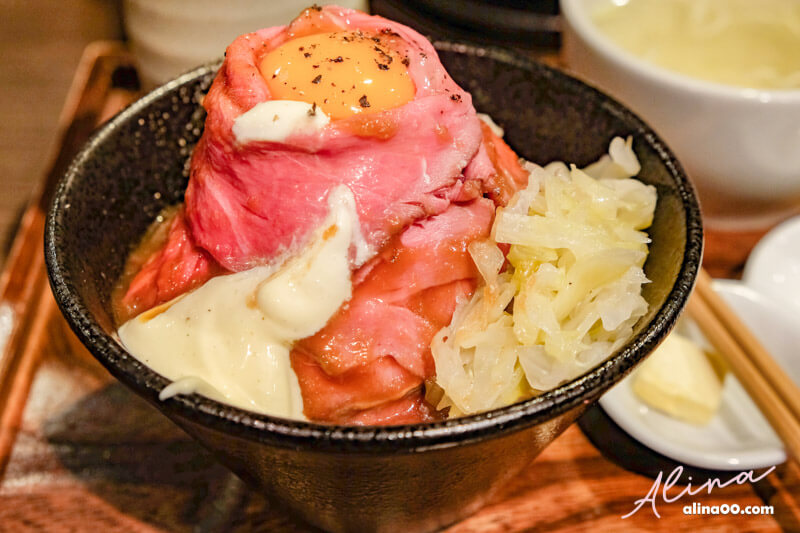 【東京美食】大野牛肉丼 Roast Beef Ohno,黑毛和牛蓋飯大滿足 @Alina 愛琳娜