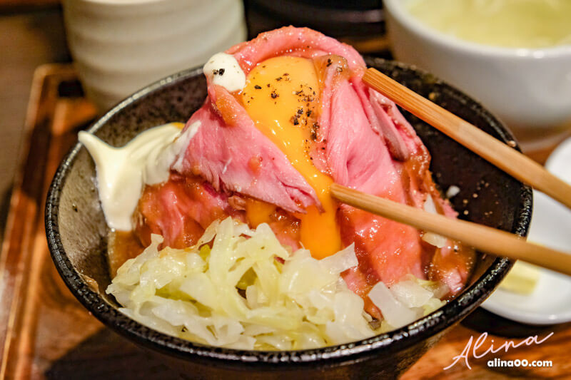 【東京美食】大野牛肉丼 Roast Beef Ohno,黑毛和牛蓋飯大滿足 @Alina 愛琳娜