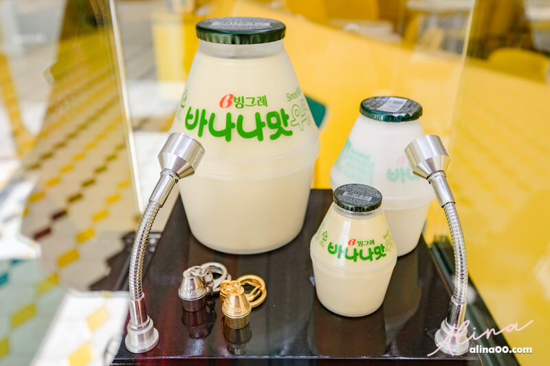 【濟州島美食】香蕉牛奶咖啡館-YELLOW CAFE,週邊小物好好買 @Alina 愛琳娜