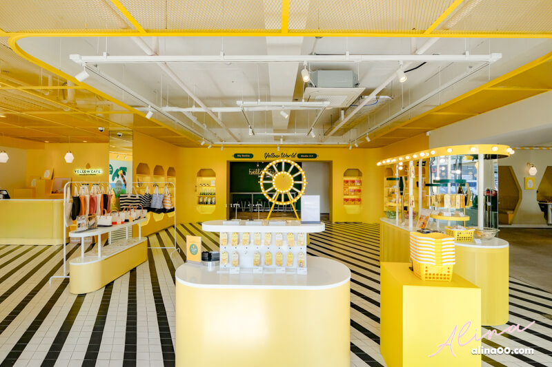 【濟州島美食】香蕉牛奶咖啡館-YELLOW CAFE,週邊小物好好買 @Alina 愛琳娜