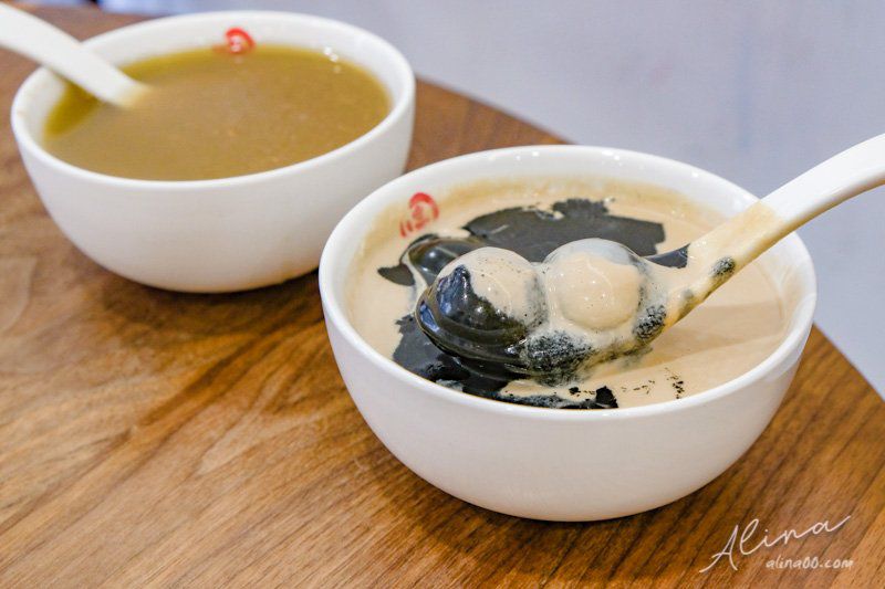 【台北美食】佳佳甜品台灣店｜信義區港式甜品推薦芝麻糊加湯圓 @Alina 愛琳娜
