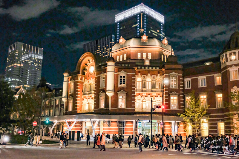 東京車站夜景拍照推薦》3個免費觀景台，欣賞浪漫都城之美 @Alina 愛琳娜