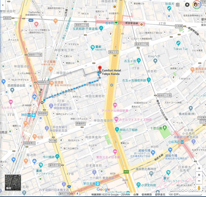【東京住宿】Comfort Hotel 東京神田舒心酒店,交通方便附免費早餐 @Alina 愛琳娜