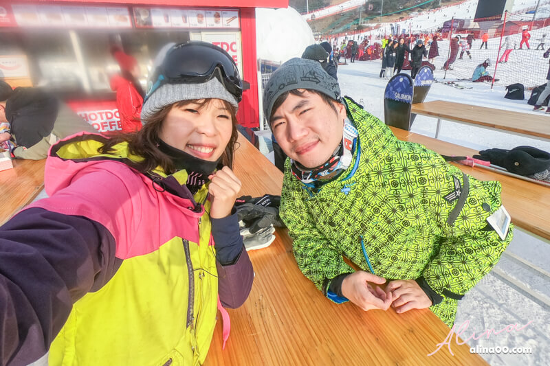 【韓國滑雪】韓國滑雪 一日遊去洪川大明滑雪村，教學裝備全包 @Alina 愛琳娜