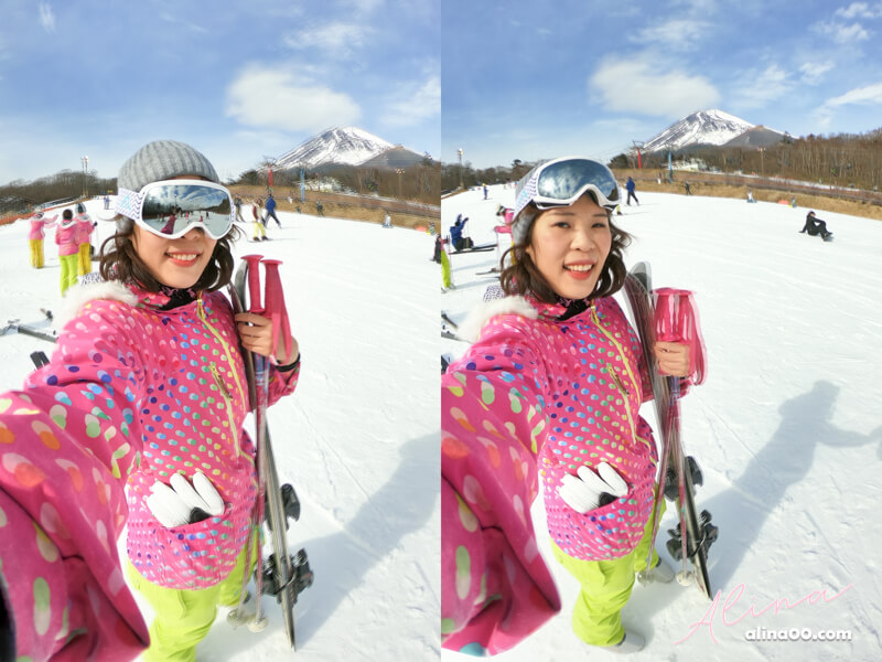 【日本滑雪】日本滑雪 一日遊推薦-有富士山二合目美景的滑雪場 @Alina 愛琳娜