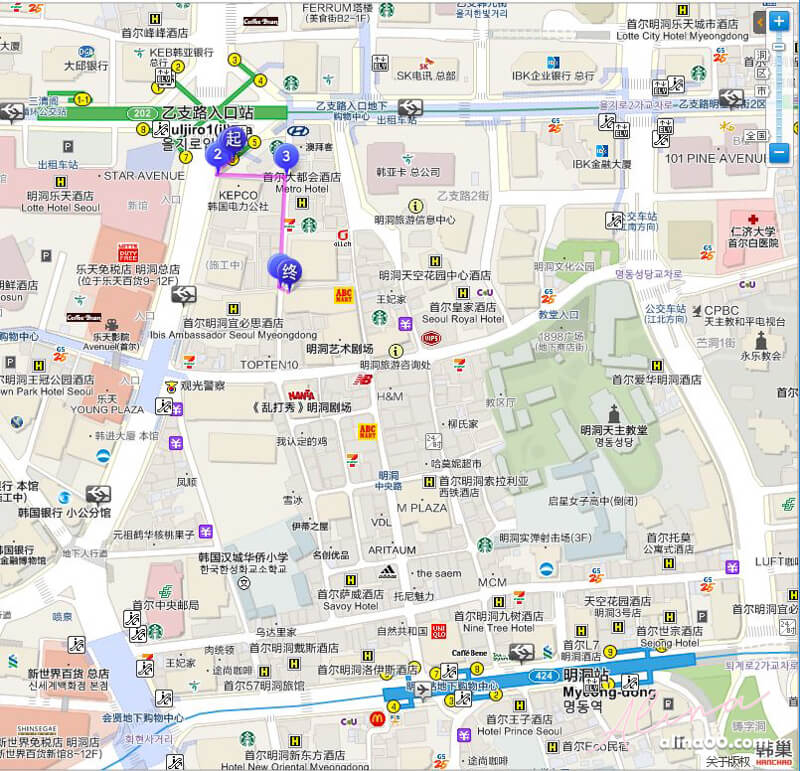【首爾美食】明洞 三岔口豬肉舖-YG烤肉店(三巨里肉舖) @Alina 愛琳娜