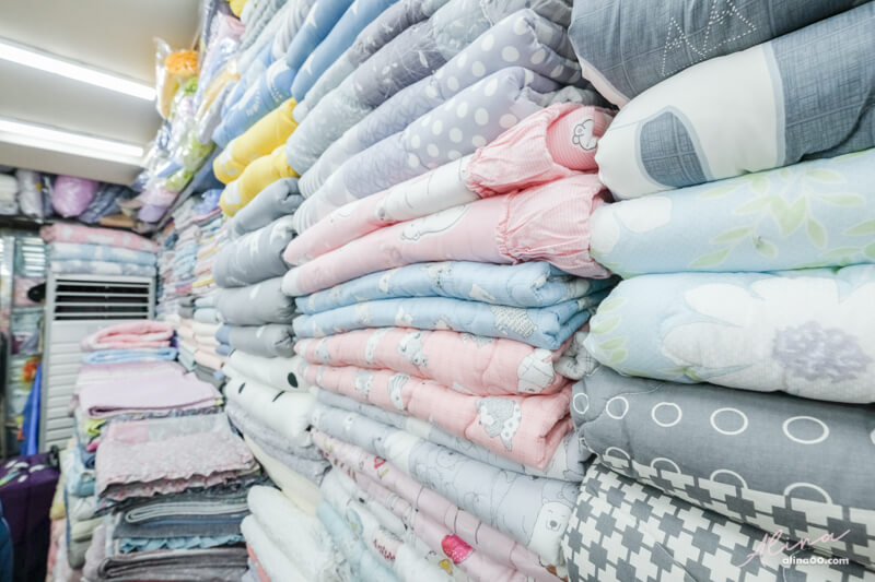 【首爾購物】廣藏市場棉被-推薦買棉被店、價格及材質比較 @Alina 愛琳娜