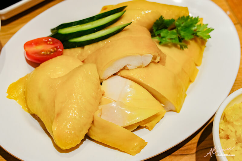 【食記】台北信義 瑞記海南雞飯-薑黃飯雞腿套餐一人獨享，美味好吃 @Alina 愛琳娜