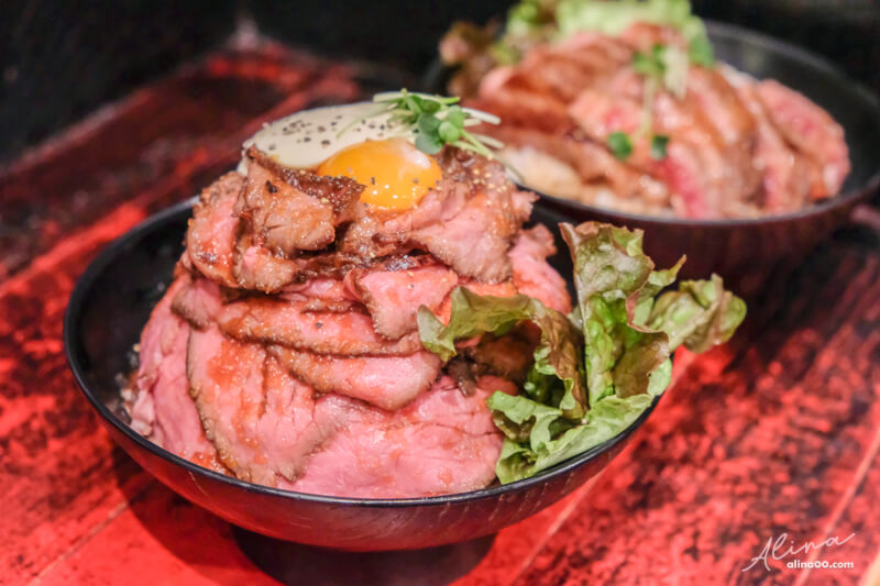 【東京美食】Red Rock 東京原宿店｜人氣和牛肉丼、厚切牛排蓋飯 @Alina 愛琳娜