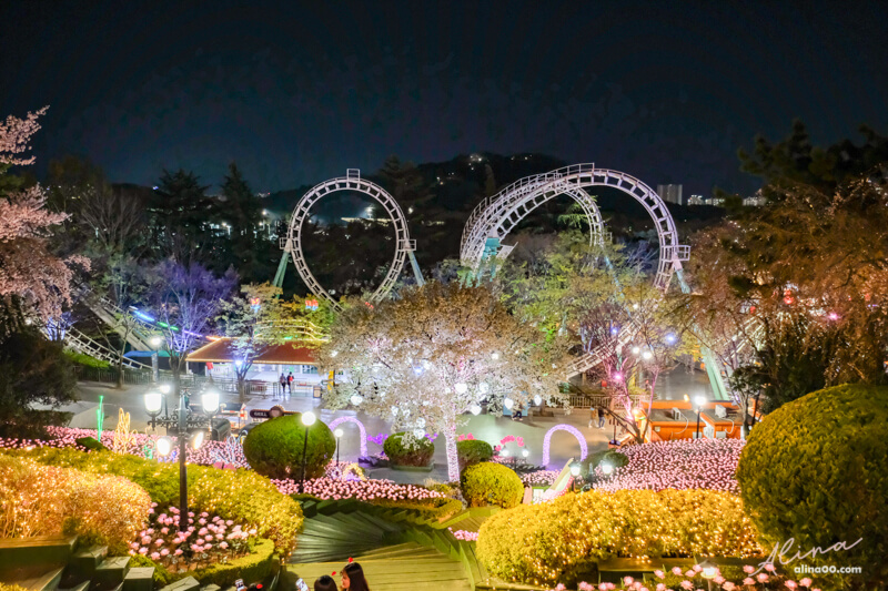【大邱景點】E-World 大邱83塔：韓國遊樂園+星光櫻花節春季限定 @Alina 愛琳娜