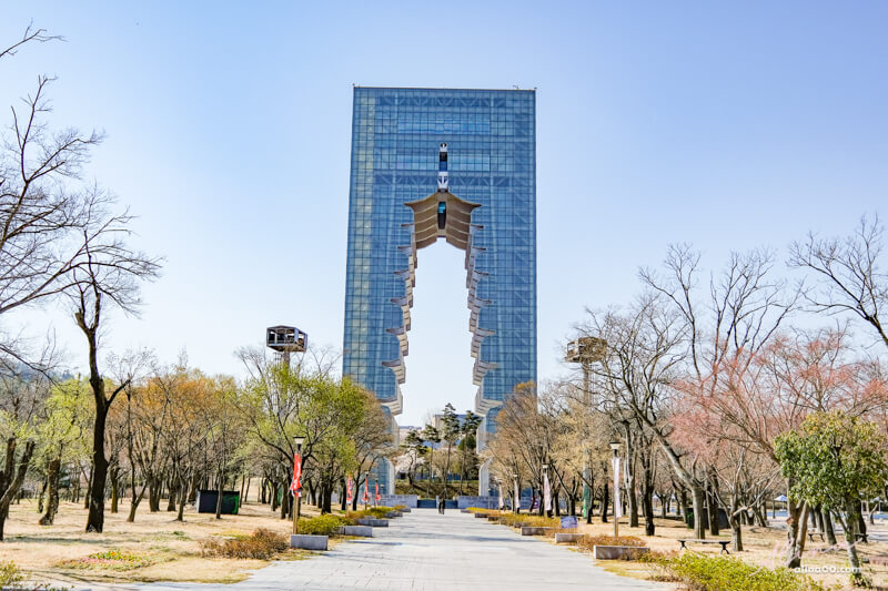 【慶州景點】慶州普門觀光園區：慶州塔EXPO公園.普門亭.水車廣場 @Alina 愛琳娜
