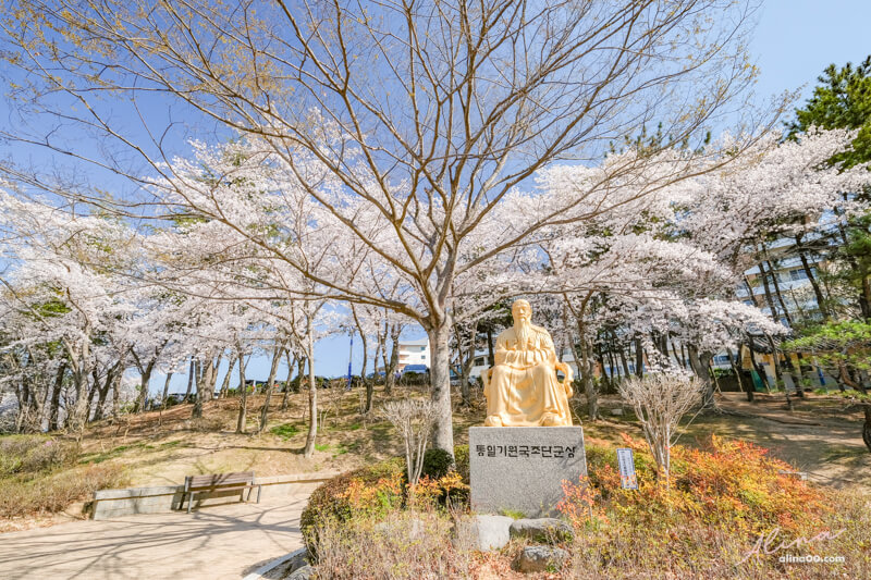 【慶州景點】慶州普門觀光園區：慶州塔EXPO公園.普門亭.水車廣場 @Alina 愛琳娜