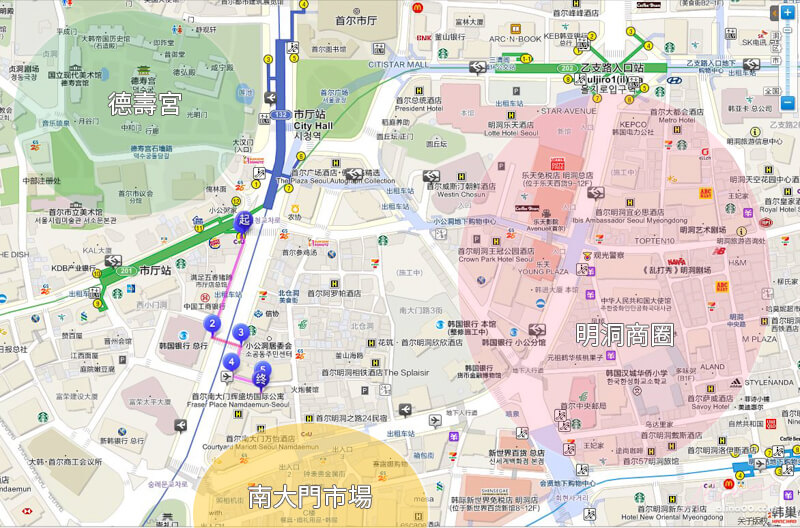【首爾住宿】市廳 格拉斯麗首爾 酒店：近明洞商圈、南大門市場 @Alina 愛琳娜