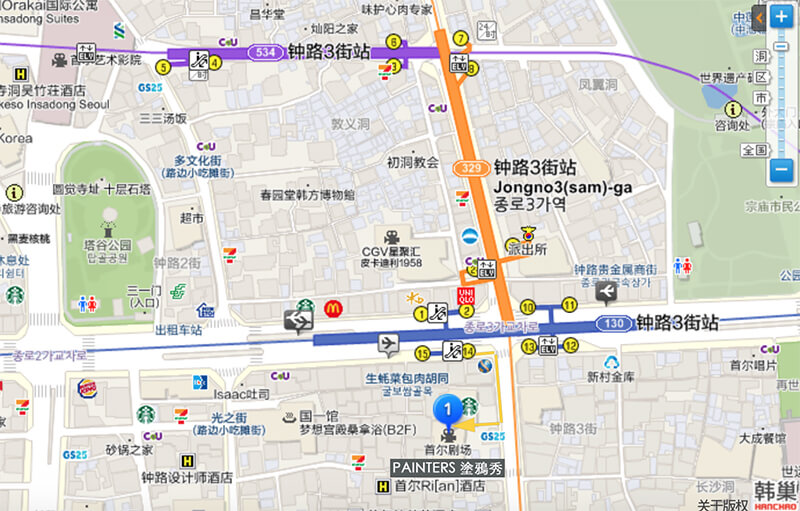 【首爾景點】塗鴉秀 PAINTERS｜首爾必看韓國表演，絕無冷場超精彩 @Alina 愛琳娜