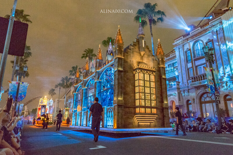 【大阪景點】日本 環球影城夜間遊行-特別觀賞區位置絕佳！ @Alina 愛琳娜