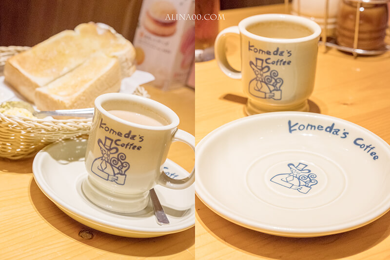 【名古屋美食】コメダ客美多珈琲店 名古屋榮店｜早餐買咖啡送奶油吐司 @Alina 愛琳娜