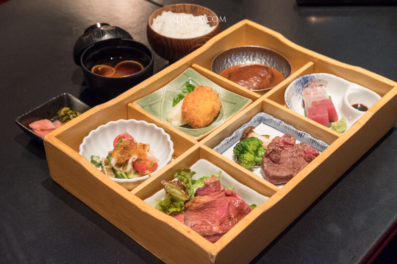 【名古屋美食】Beef Okuma Steak House 松阪屋百貨美食街，和牛商業午餐 @Alina 愛琳娜