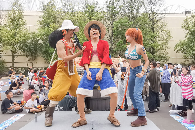【大阪景點】日本環球影城 Extra Cool Summer｜跟小小兵、航海王玩水全面淋濕！ @Alina 愛琳娜