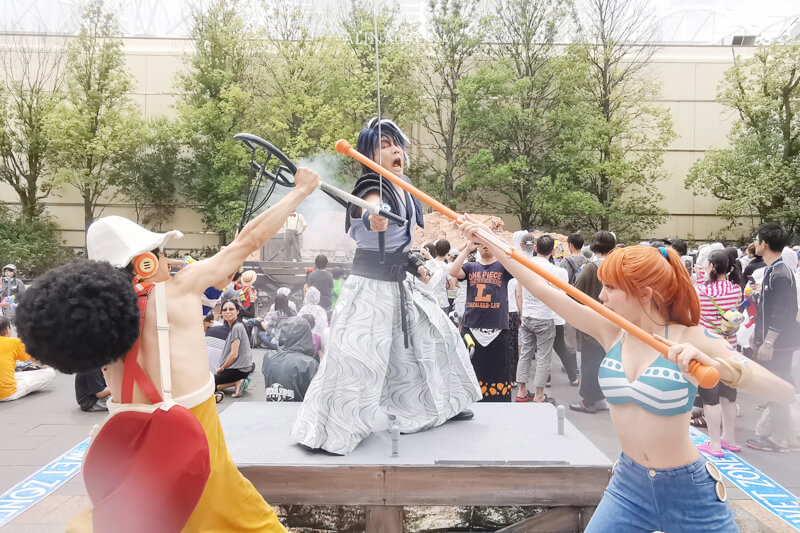 【大阪景點】日本環球影城 Extra Cool Summer｜跟小小兵、航海王玩水全面淋濕！ @Alina 愛琳娜