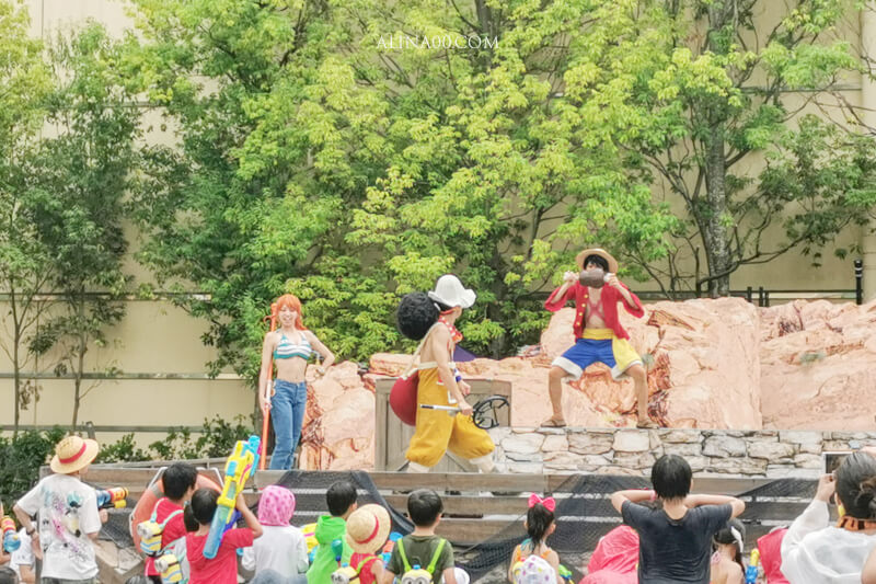 【大阪景點】日本環球影城 Extra Cool Summer｜跟小小兵、航海王玩水全面淋濕！ @Alina 愛琳娜