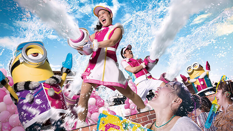 【大阪景點】日本環球影城 Extra Cool Summer｜跟小小兵、航海王玩水全面淋濕！ @Alina 愛琳娜