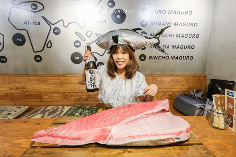 【名古屋美食】金槍魚中心 榮店：用湯匙豪邁吃鮪魚生魚片！ @Alina 愛琳娜