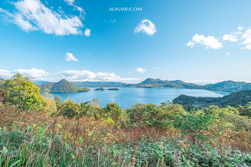 【北海道景點】 洞爺湖-SAIRO展望台｜終年不結冰的火山溫泉湖 @Alina 愛琳娜